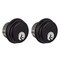 Global Door Controls 1-5/32 in. Zinc Keyed Alike Double Cylinder Mortise Lock for Adams Rite Type Storefront Door in Duronodic TH1100-ZCX2DU - alternate 1